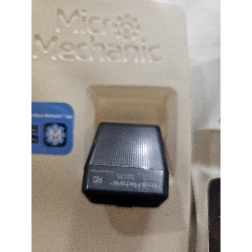 Micro Mechanic Wireless OBD2 Car Diagnostic Scanner Engine Code Reader Untested - Picture 6 of 6
